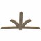 Ekena Millwork Davenport Rough Sawn Timber Gable Bracket, Douglas Fir, 84"W x 49"H x 2"D x 6"F, 14/12 Pitch GBW084X49X0206DAV00RDF - alternate 3